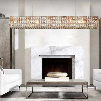 Crystal Linear Chandelier