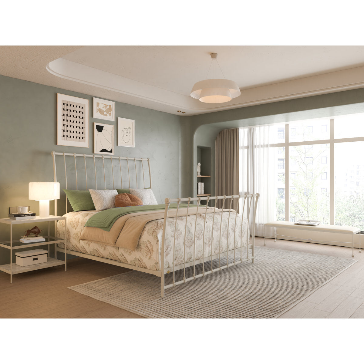 142 Altro Bed | Complete Sleigh