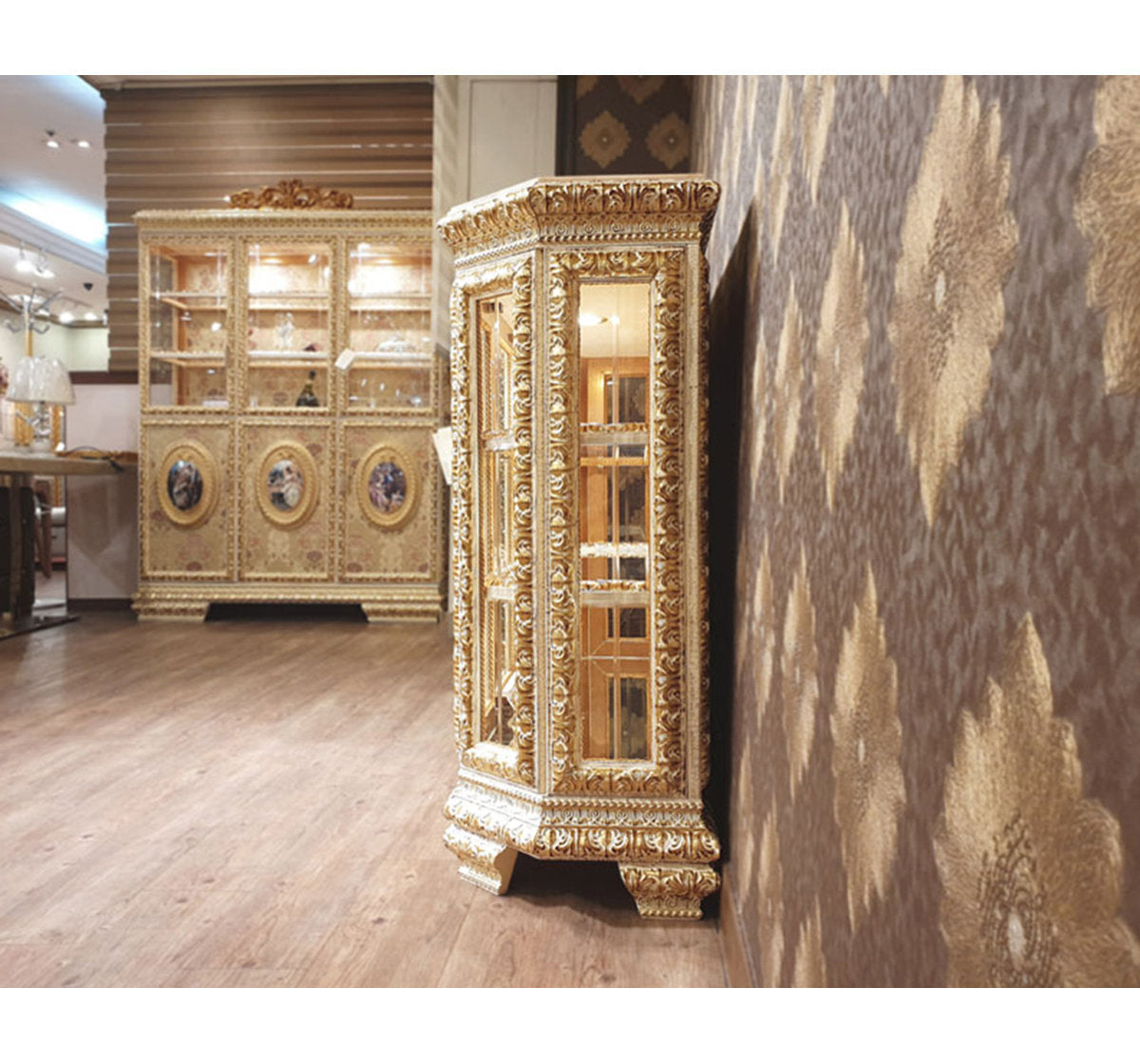 2-piece Italian Cabinet Set