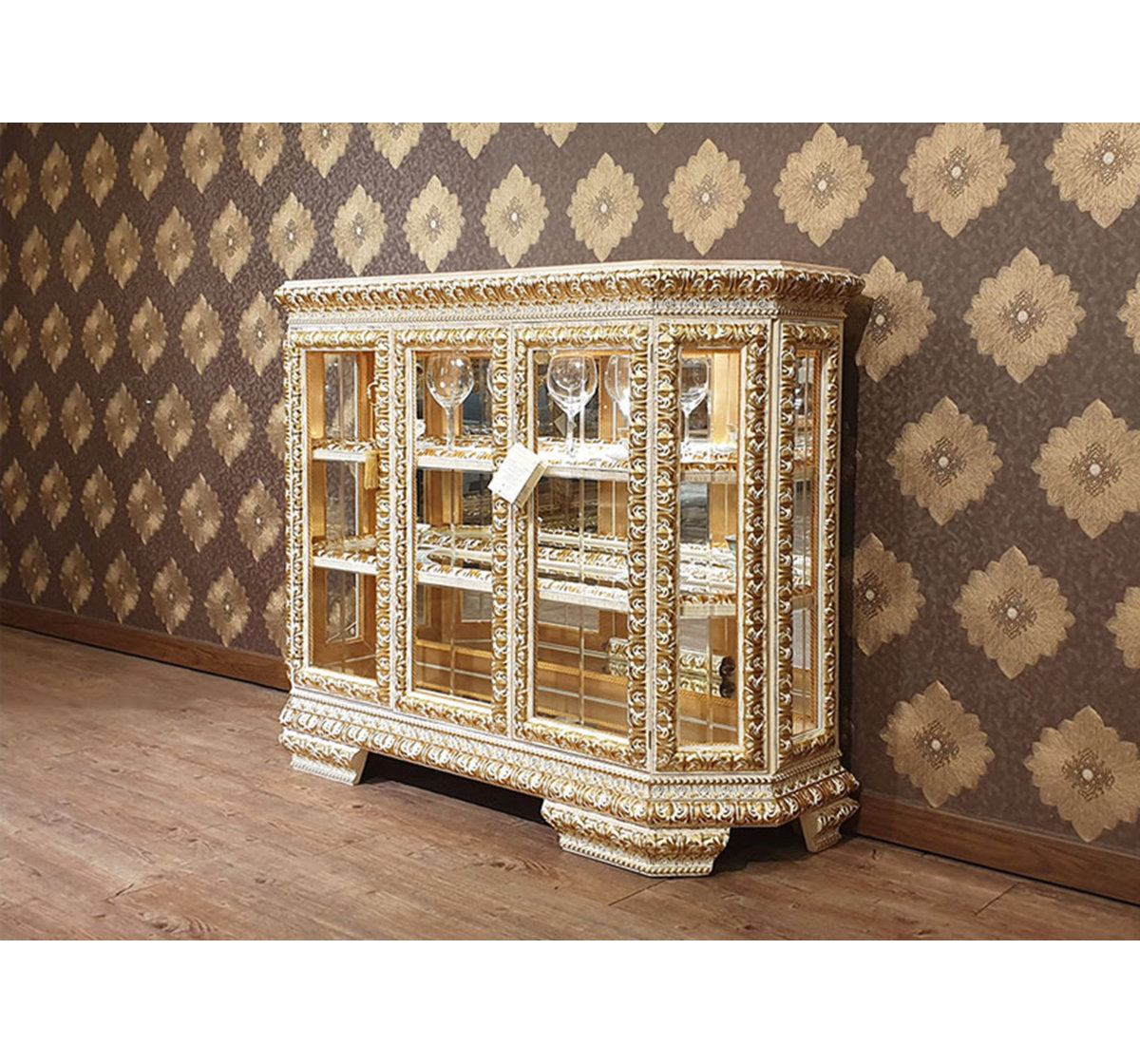 2-piece Italian Cabinet Set