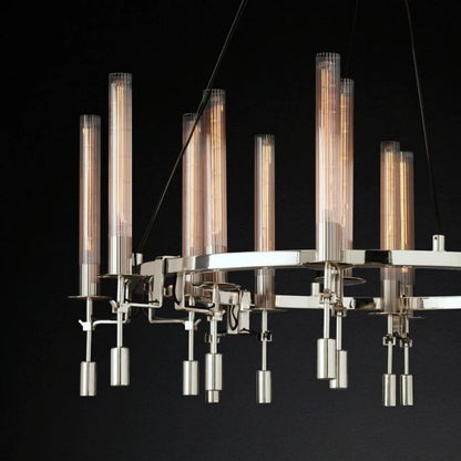 Fontanelle Round Chandelier 58"