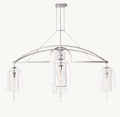Fulcrum Round Grand Chandelier 85"
