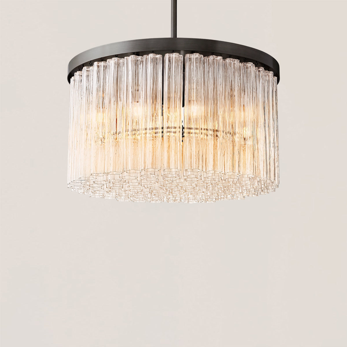 Cielo Round Glass Chandelier