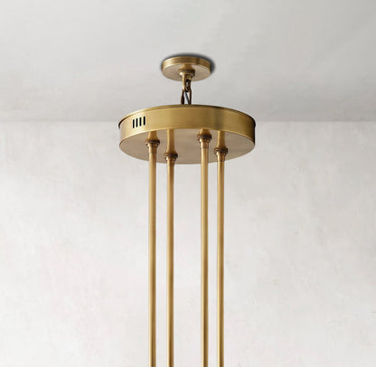 Arcachones Led Round Two-tier Chandelier 60"