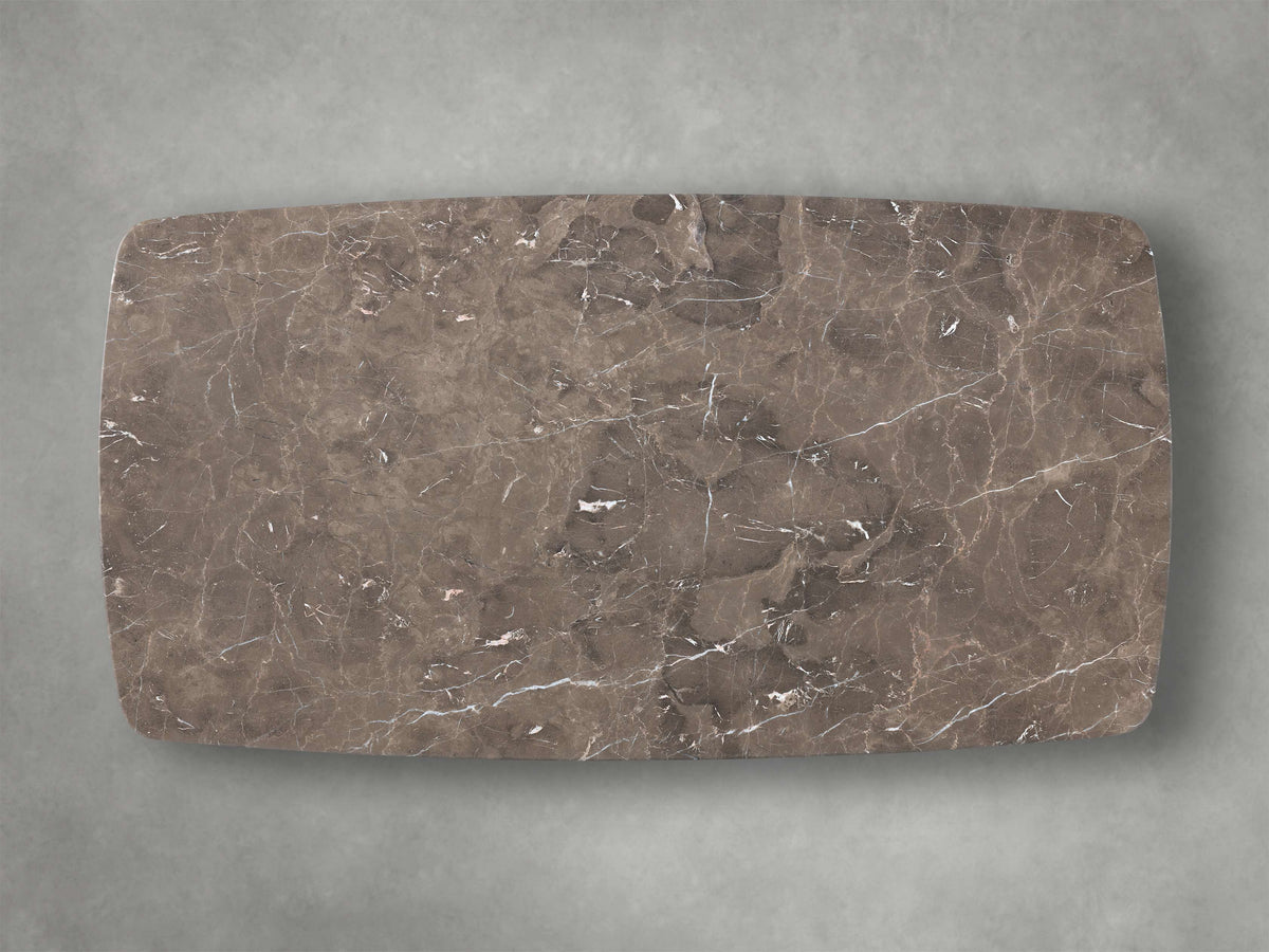 Saint Germain Stone Dining Table with Dauphine Base