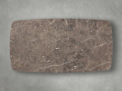 Saint Germain Stone Dining Table with Dauphine Base
