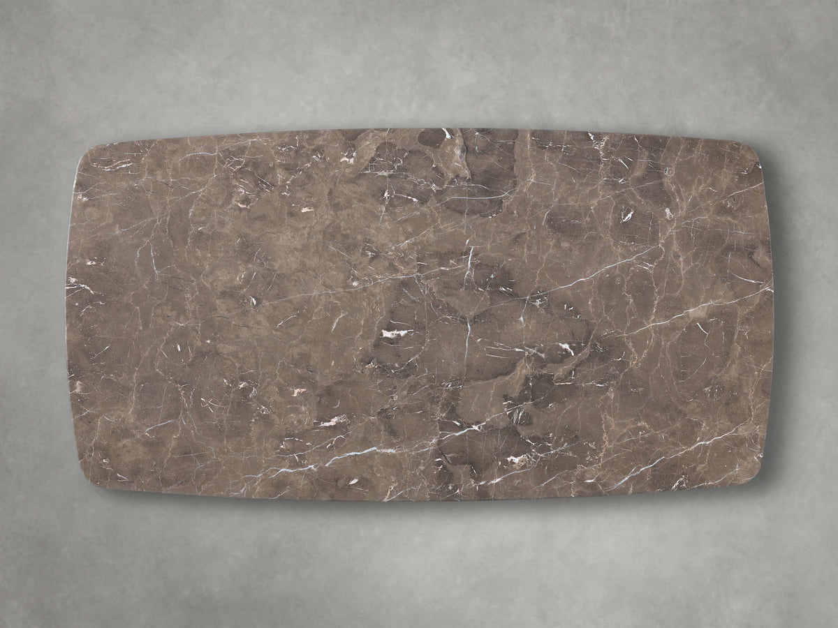 Saint Germain Stone Dining Table with Launette Base