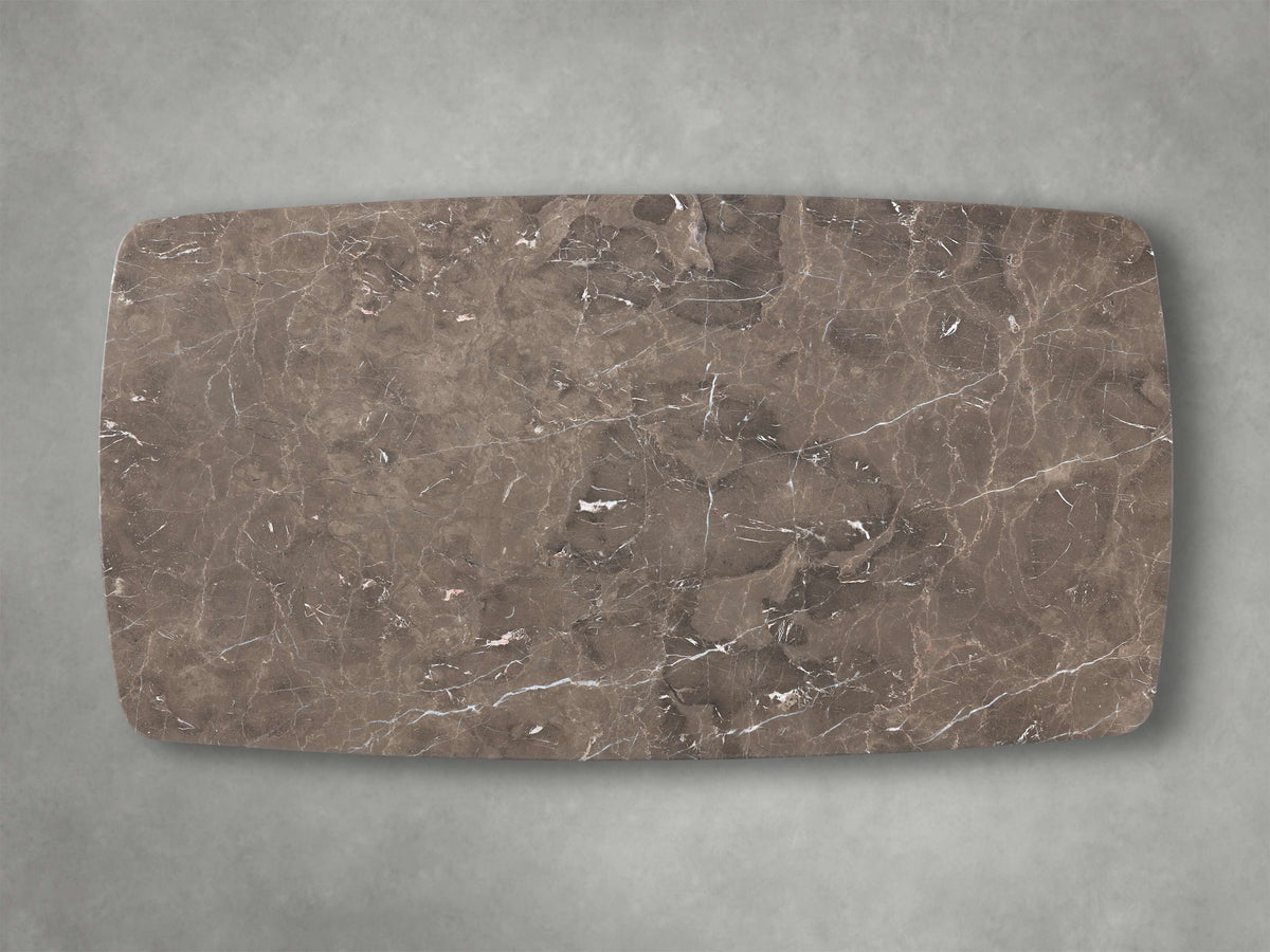 Saint Germain Stone Dining Table with Dauphine Base