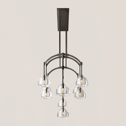 Hemisphere Linear Chandelier