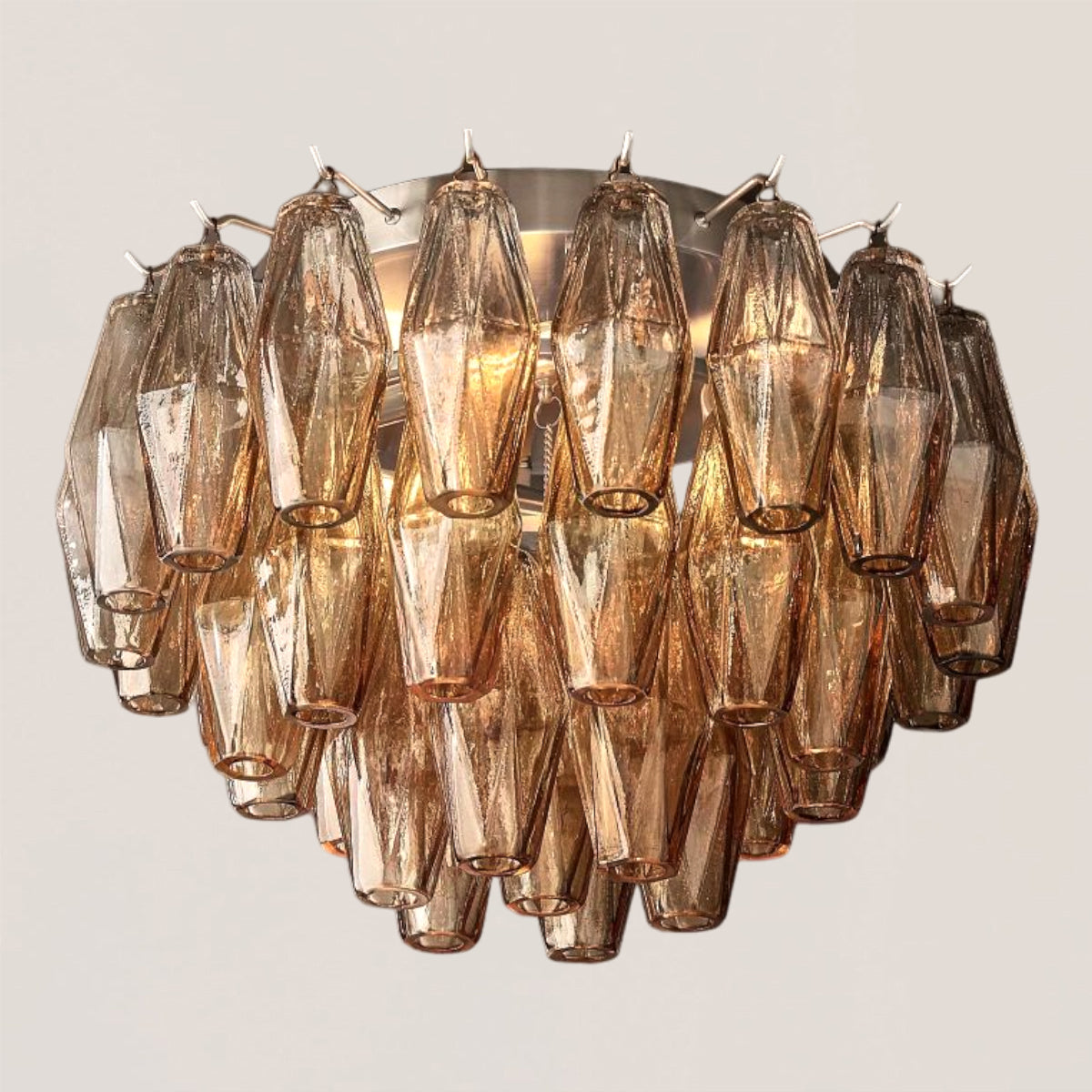 Chiara Glass Flushmount