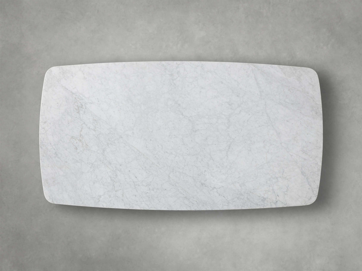 Saint Germain Stone Dining Table with Rennes Base