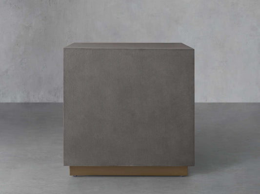 Malone Square Plinth End Table