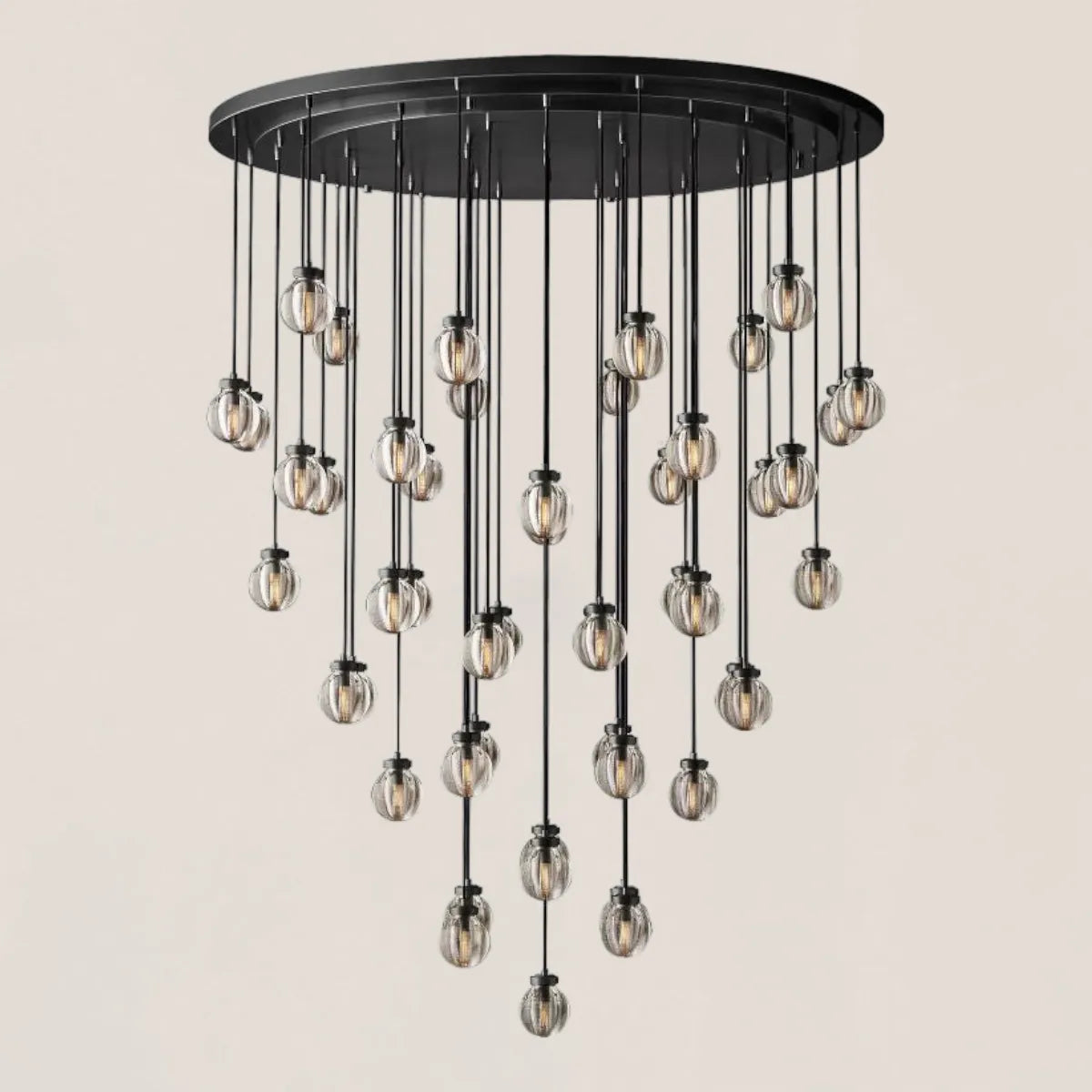Pearl Round Chandelier