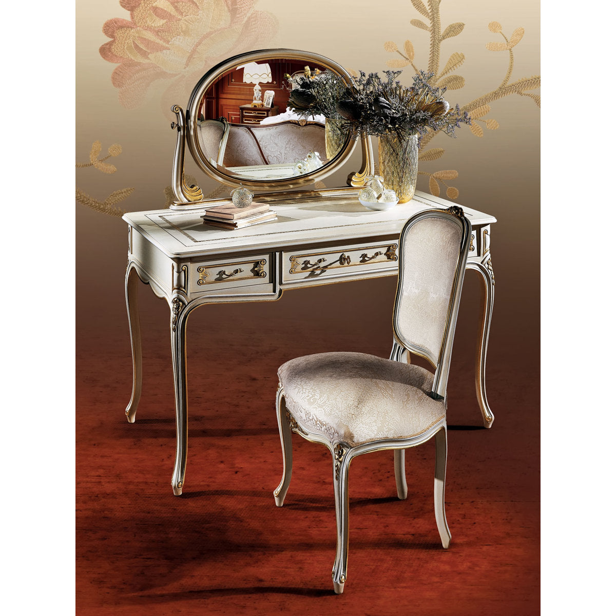 David Michael 3 Drawer Desk