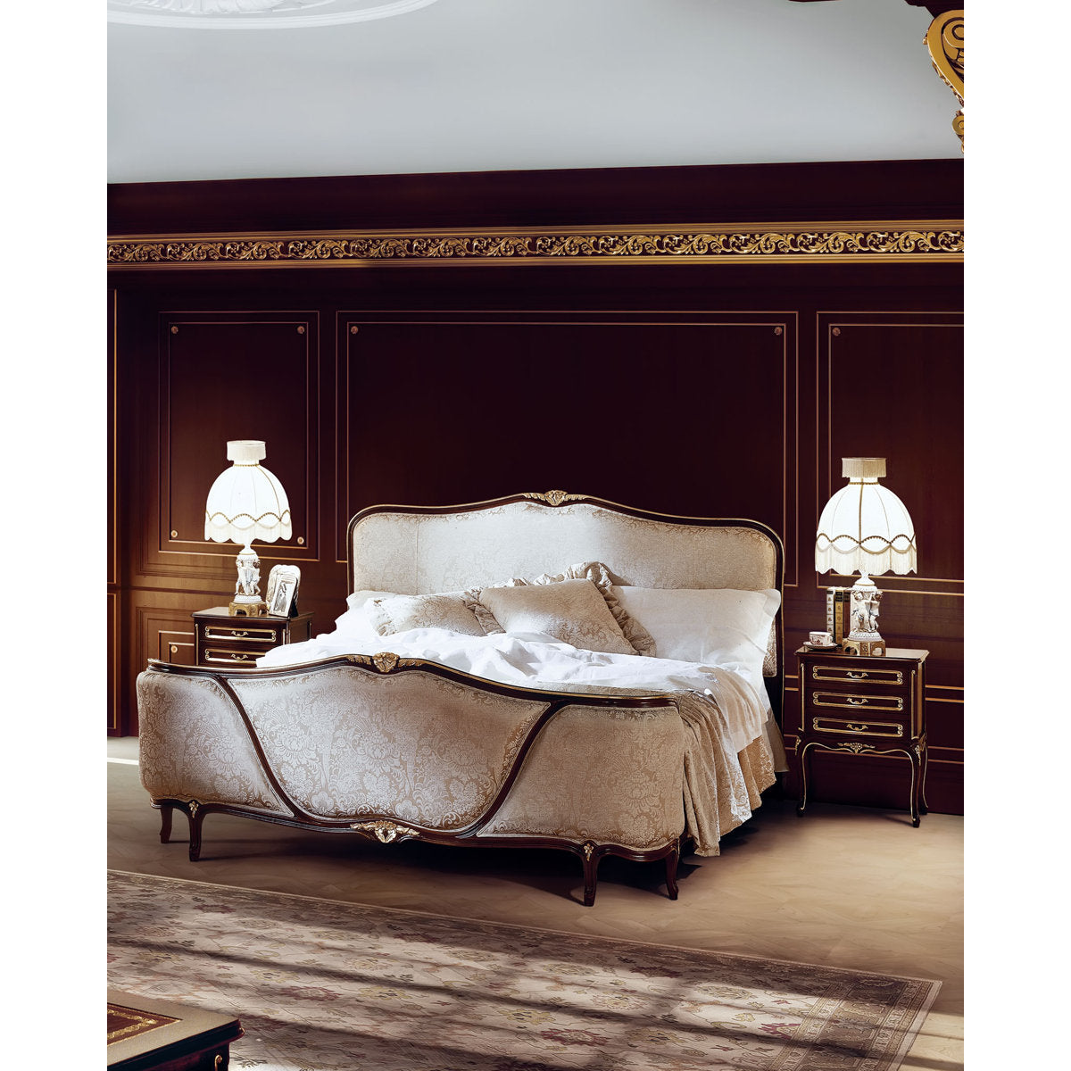 David Michael 3 Drawer Nightstand