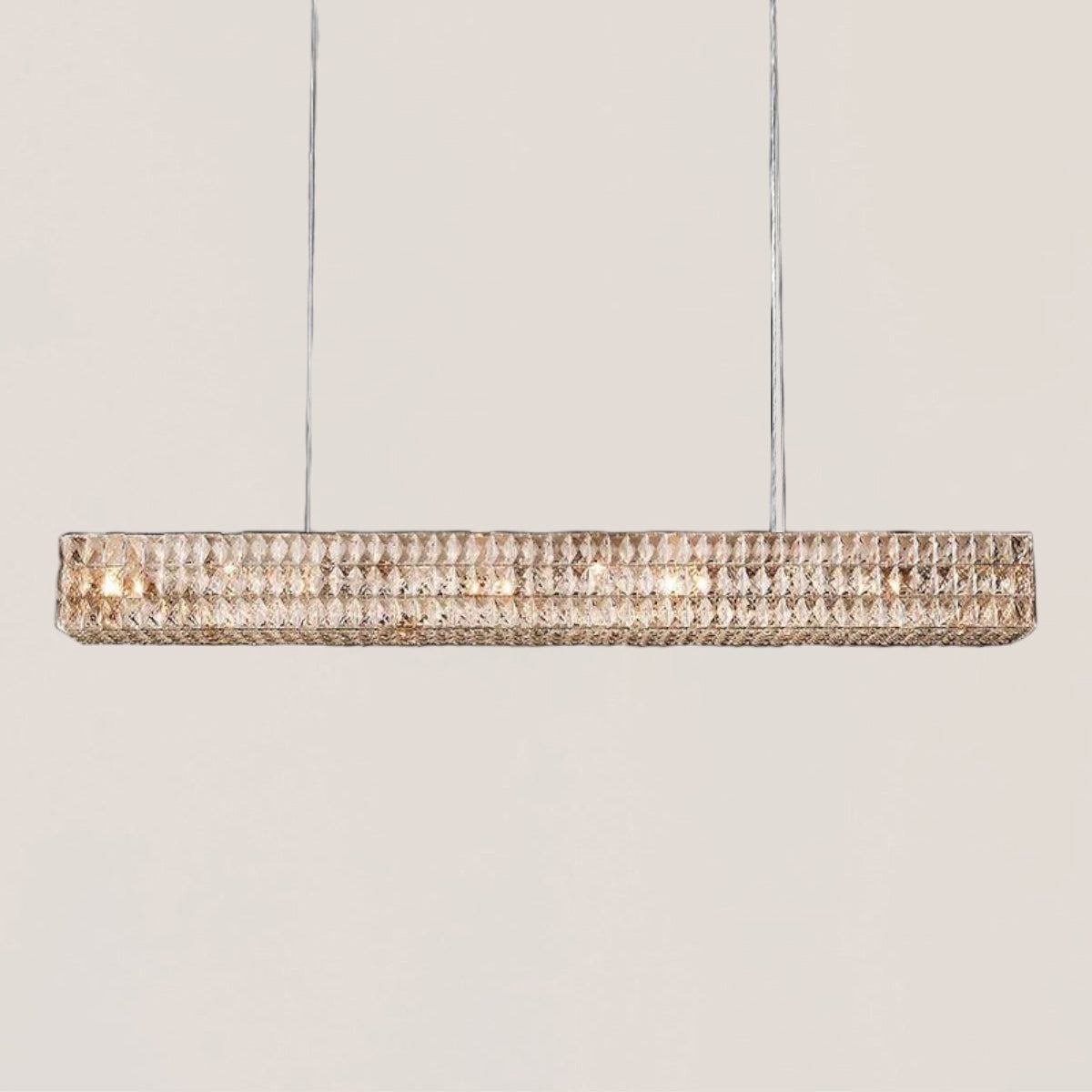 Crystal Linear Chandelier