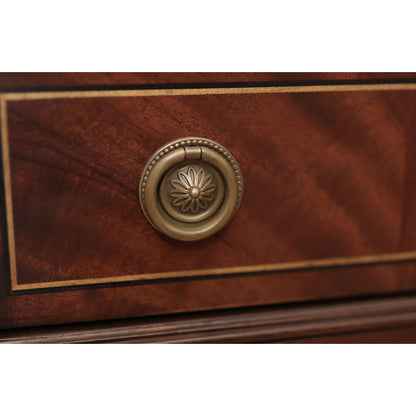 Ap Exclusives Traditional Silver Chest Or Dining Room Sideboard Buffet Side Cabinet With Chippendale Legs