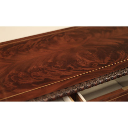 Ap Exclusives Traditional Silver Chest Or Dining Room Sideboard Buffet Side Cabinet With Chippendale Legs