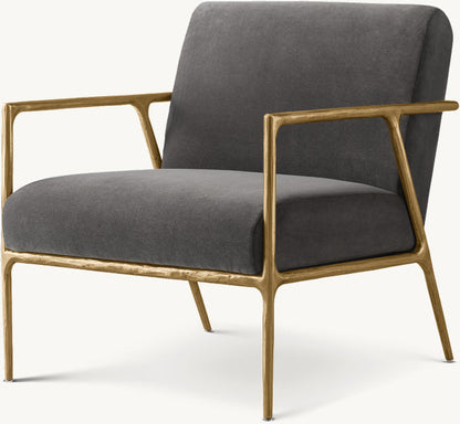 Thaddeus Track Arm Chair