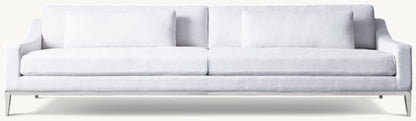 Italia Slope Arm Sofa - Metal Base