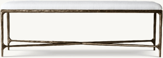 Thaddeus Fabric End-of-Bed Bench