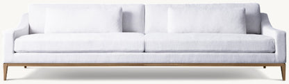 Italia Slope Arm Sofa - Metal Base