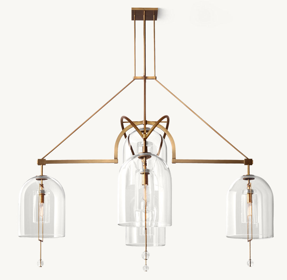 Fulcrum Round Grand Chandelier 73"