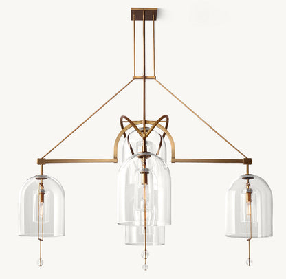 Fulcrum Round Grand Chandelier 73"