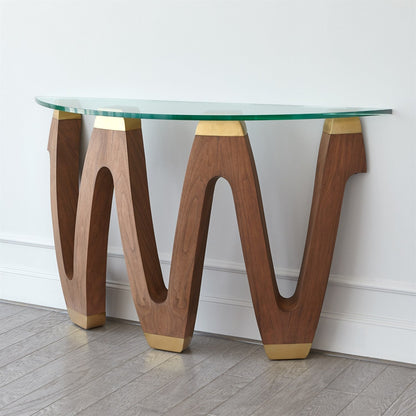 Global Views Wave Console Table