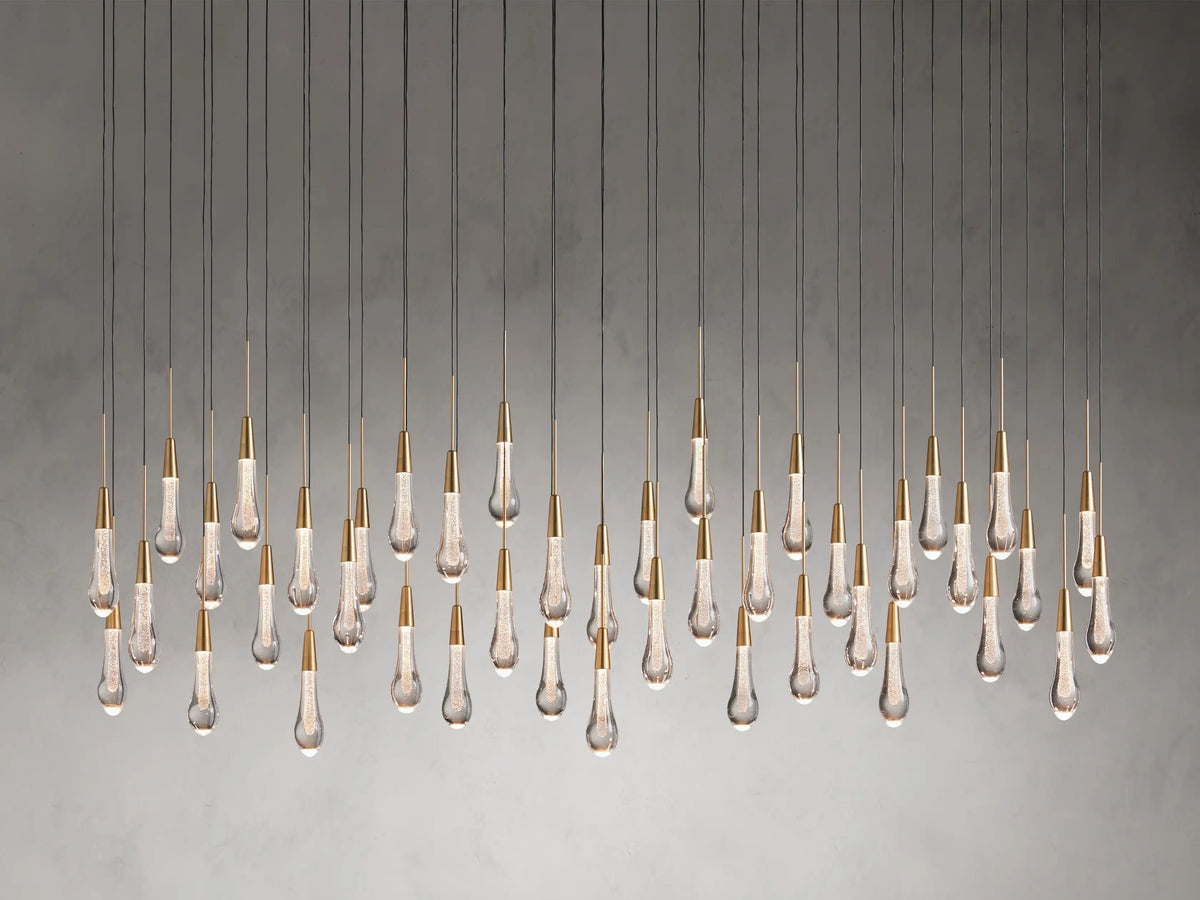 Solitaire Linear Chandelier