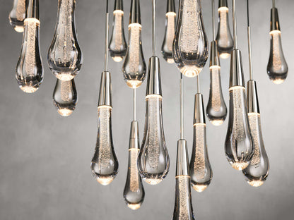 Solitaire Round Chandelier