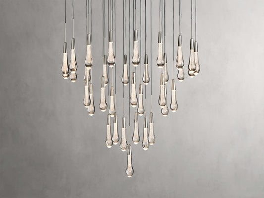 Solitaire Round Chandelier