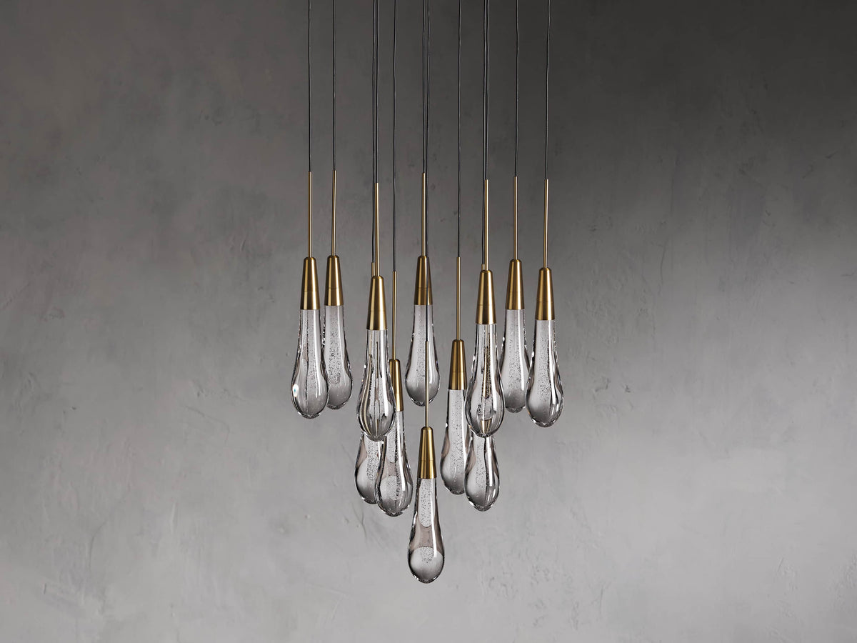 Solitaire Round Chandelier