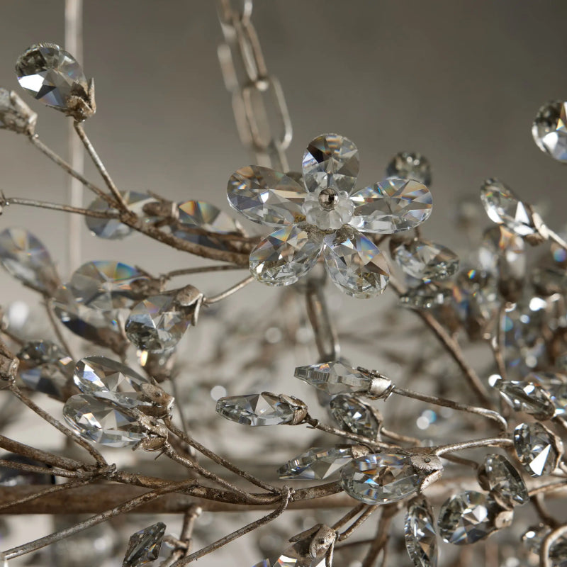 Fiore Crown Round Chandelier
