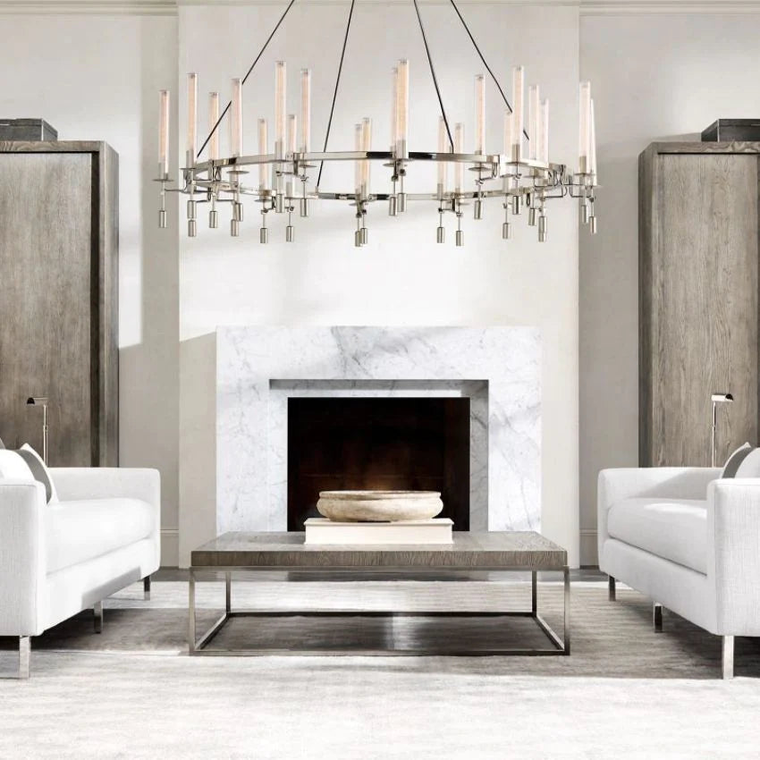 Fontanelle Round Chandelier 58"