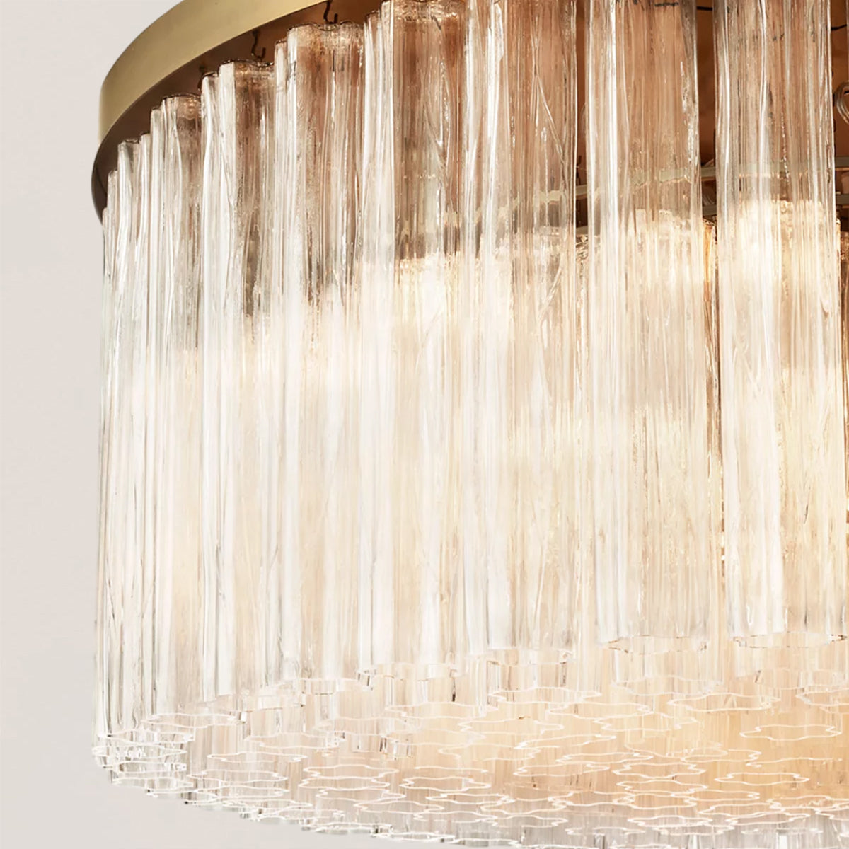 Cielo Round Glass Chandelier