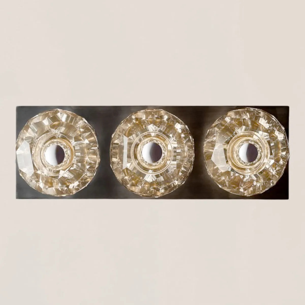 Boule De Crystal Clear Linear Short Wall Sconce
