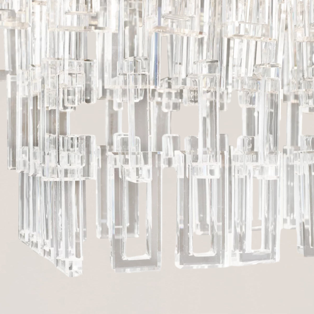 Marignan 3/4-Tier Rectangular Chandelier