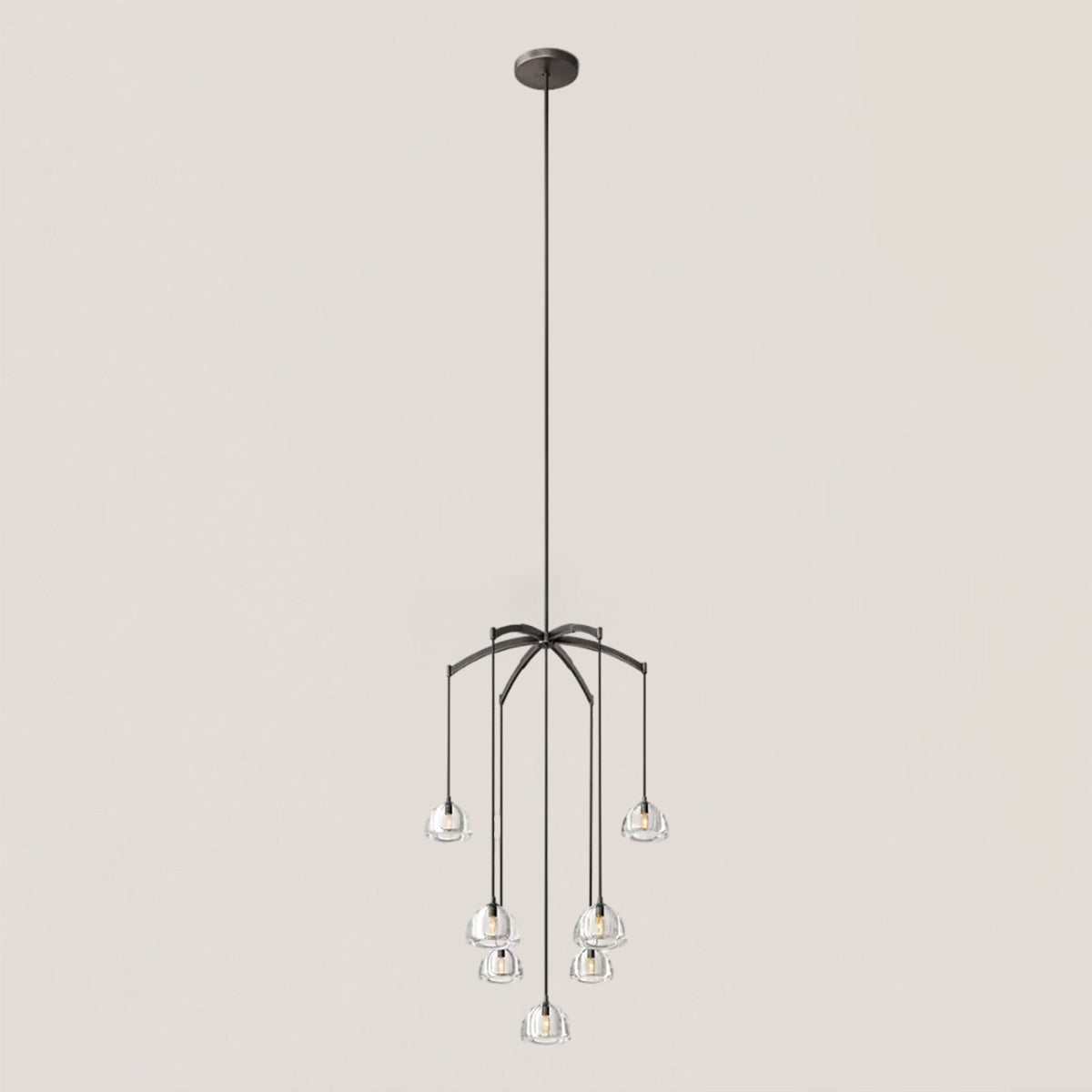 Hemisphere Round Chandelier
