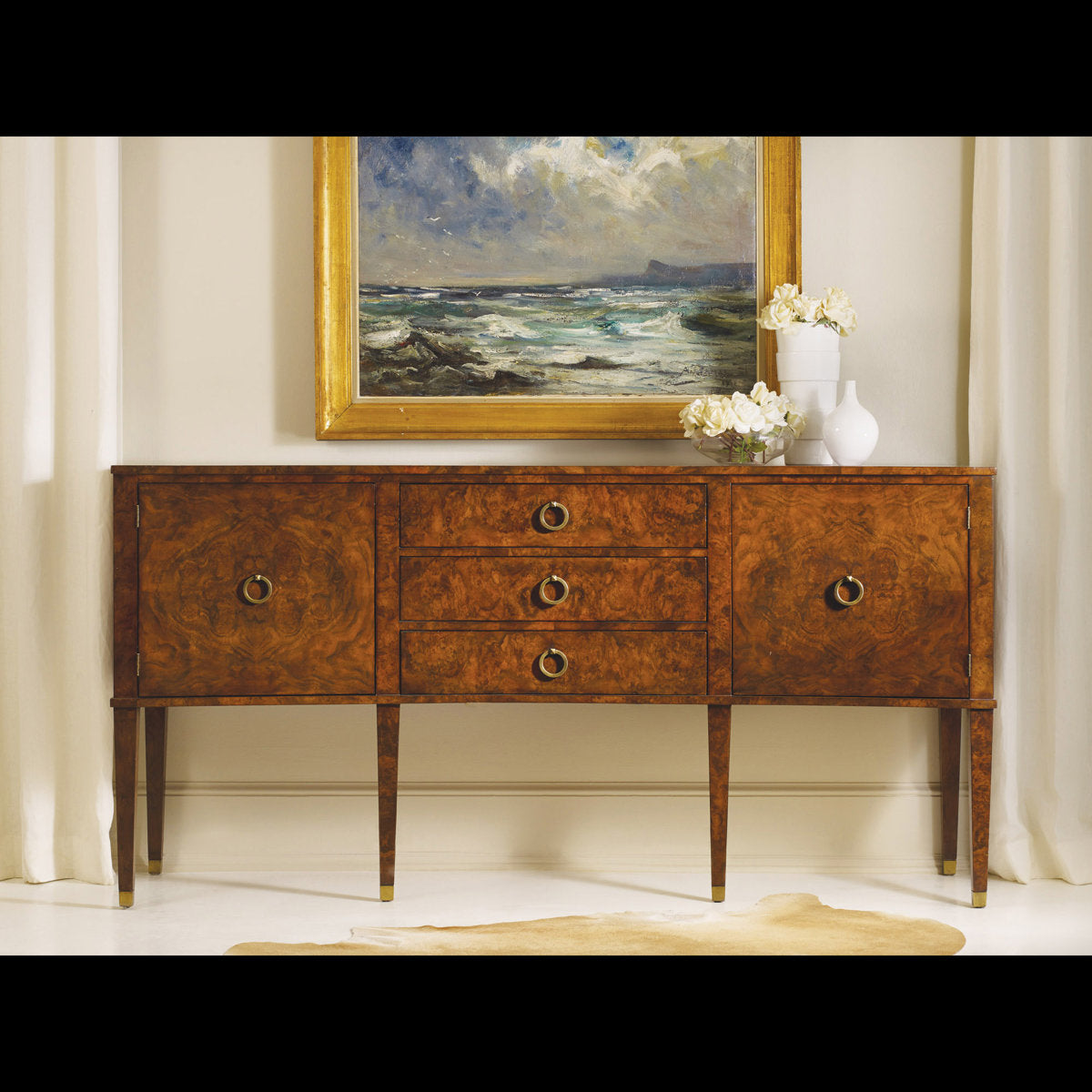Modern History Home Buffet Table
