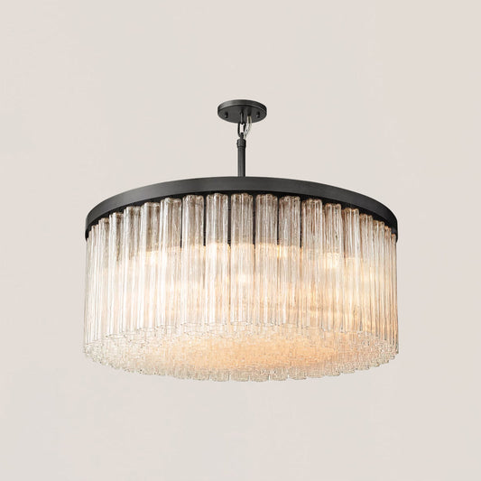 Cielo Round Glass Chandelier