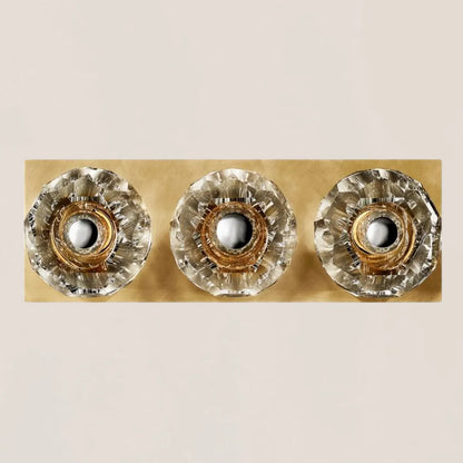 Boule De Crystal Clear Linear Short Wall Sconce