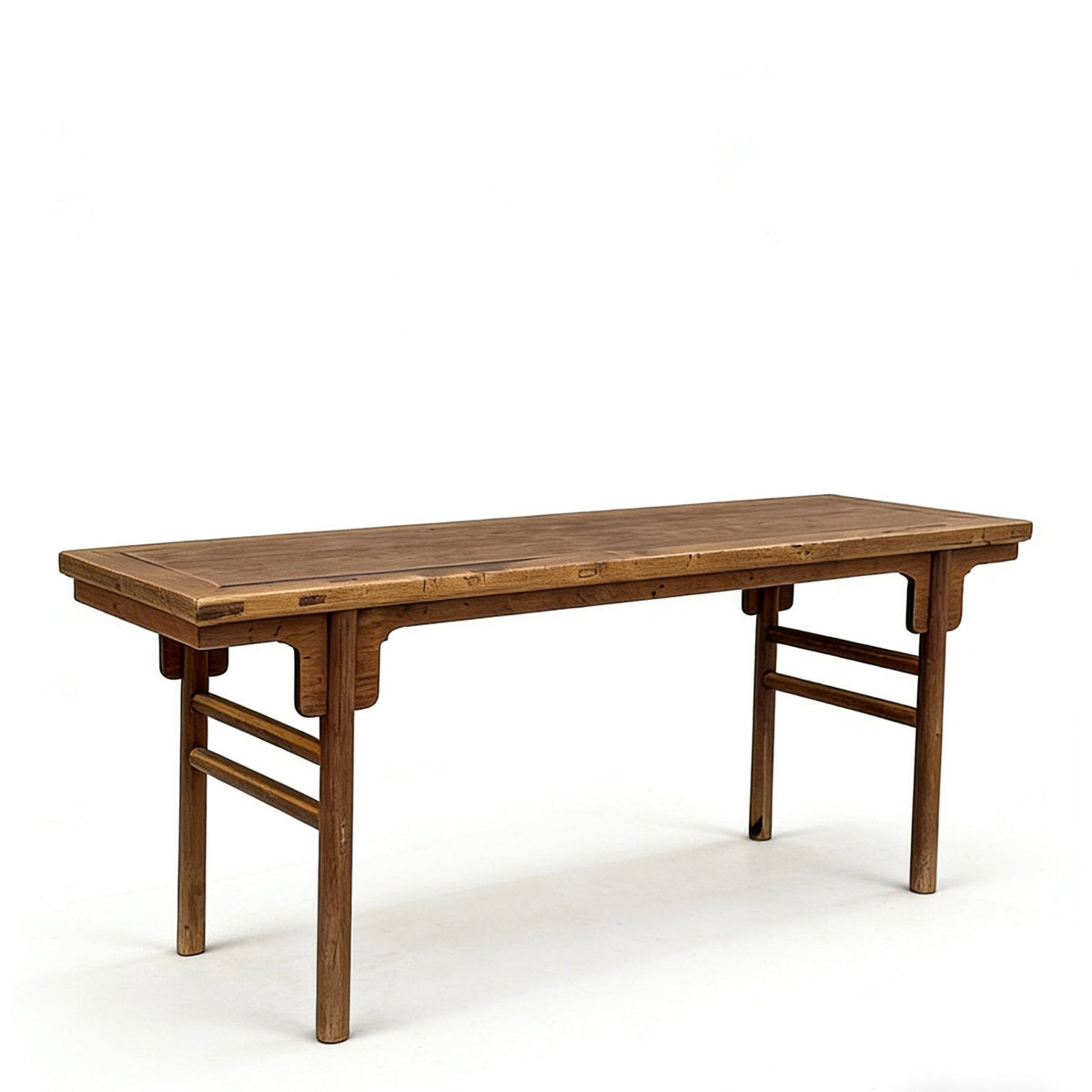 88" Long Elm Console Table