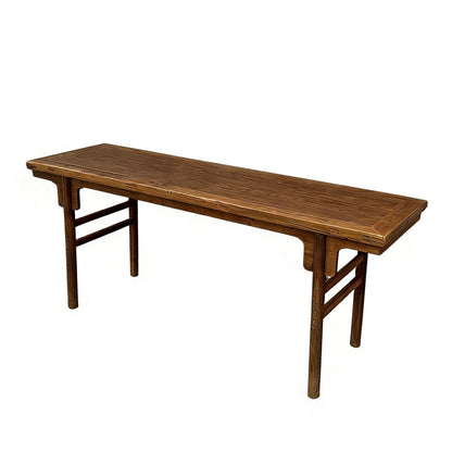 88" Long Elm Console Table