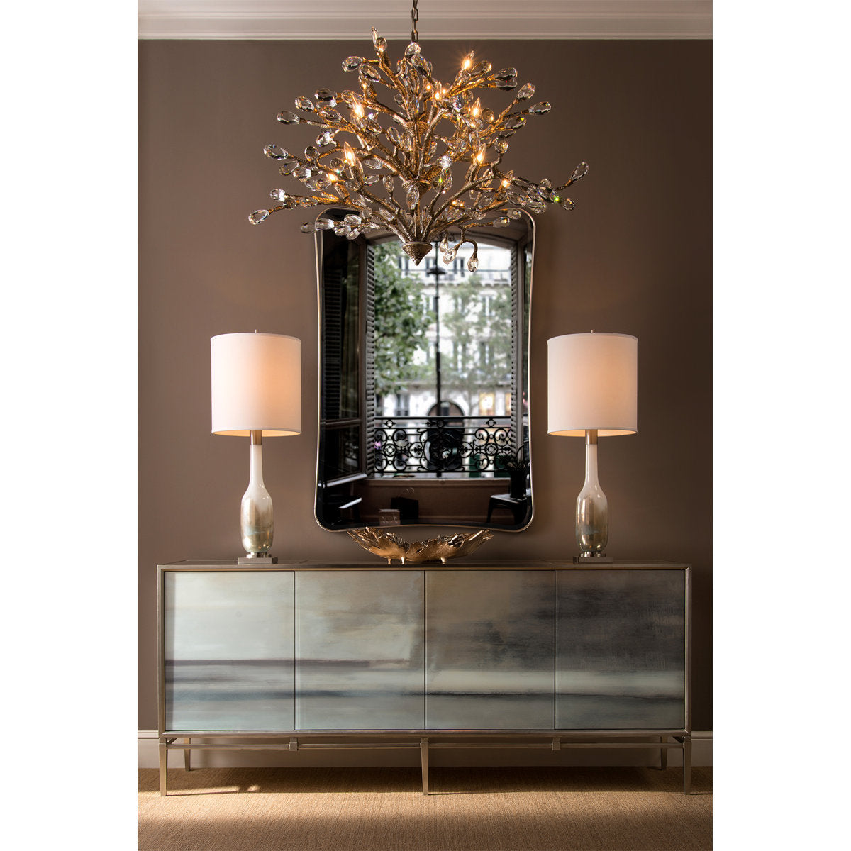 John Richard Carol Benson Cobbs 4 Door Credenza