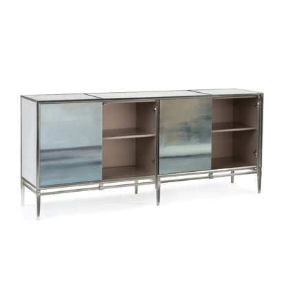 John Richard Carol Benson Cobbs 4 Door Credenza