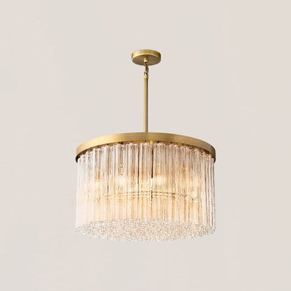 Cielo Round Glass Chandelier