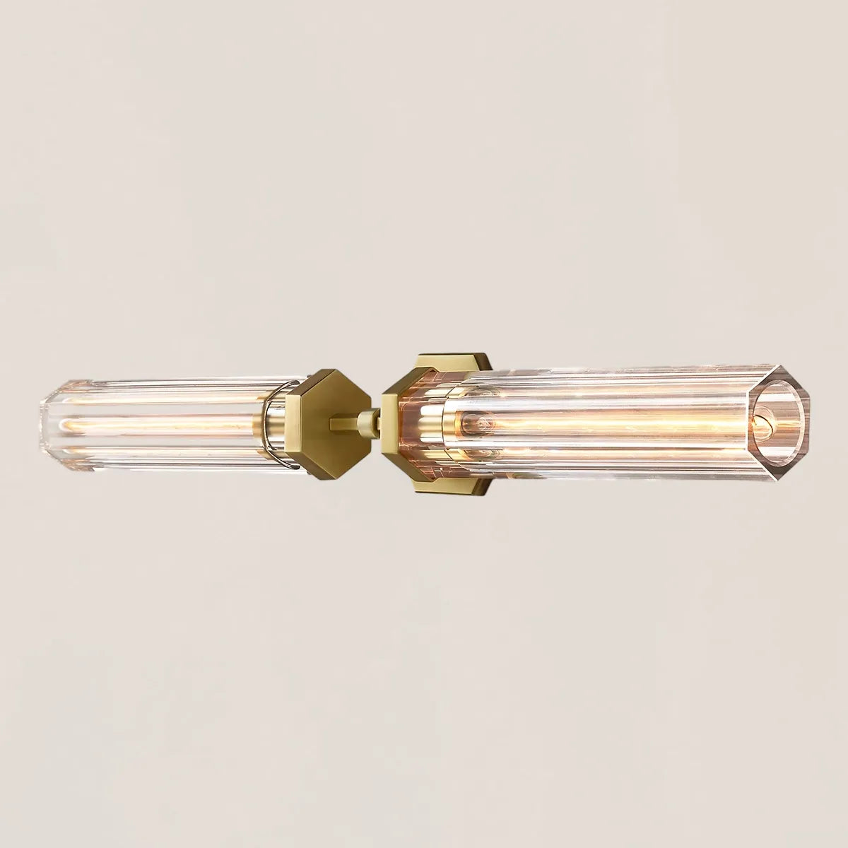 Lambeth Hexagonal Linear Grand Wall Sconce