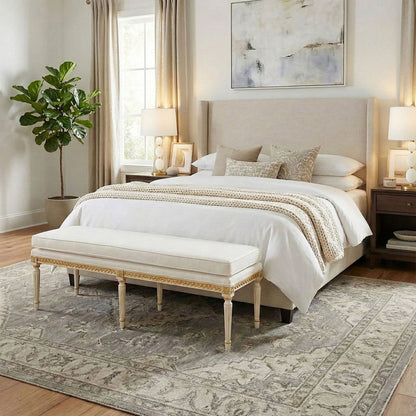 Dc Amalia White Bench