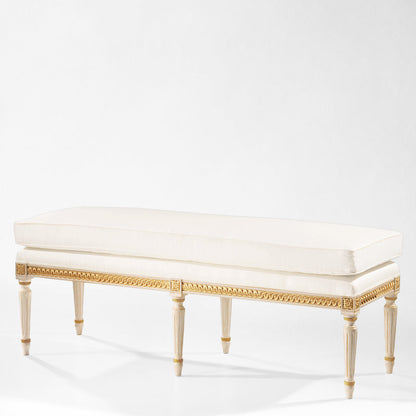 Dc Amalia White Bench